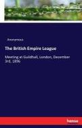 The British Empire League cover