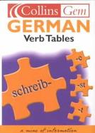 German Verb Tables (Collins Gem) cover