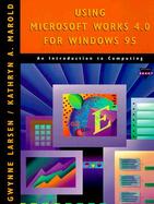 Using Microsoft Works 4.0 for Windows 95 cover