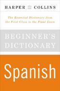 Harpercollins Beginner's Spanish Dictionary cover