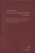 Advances in Clinical Chemistry Cumulative Subject Index, Volumes 1-33 (volume34) cover