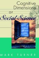 Cognitive Dimensions of Social Science cover