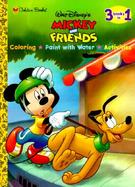 Mickey and Friends: Coloring, Paint with Water, Activities cover
