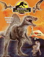 Jurassic Park Institute Dinosaur Sticker Book cover