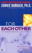 For Each Other Sharing Sexual Intimacy cover