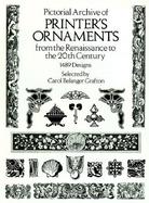 Pictorial Archive of Printer's Ornaments from the Renaissance cover