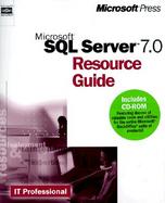 Microsoft SQL 7.0 Resource Guide with CDROM cover