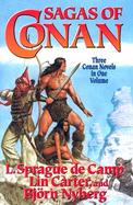 Sagas of Conan Conan the Swordsman/Conan the Liberator/Conan and the Spider God cover