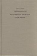 The Genuine Article Race, Mass Culture, and American Literary Manhood cover