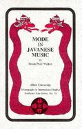 Mode in Javanese Music cover