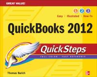 QuickBooks 2012 QuickSteps cover
