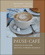 Pause-Cafe French in Review, Moving toward Fluency cover