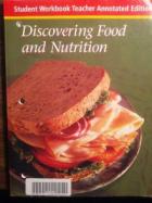 Discovering Food and Nutrition, Student Workbook cover