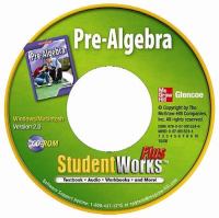 Pre-Algebra, StudentWorks Plus CD-ROM cover