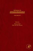 Advances in Applied Mechanics cover