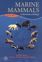 Marine Mammals- Evolutionary Biology cover