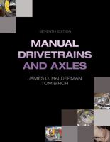 Manual Drivetrains & Axles-Text cover