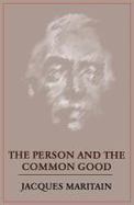 Person and the Common Good cover