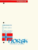 Norsk, Nordmenn Og Norge cover