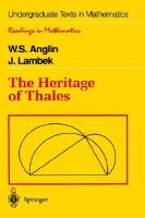 The Heritage of Thales cover