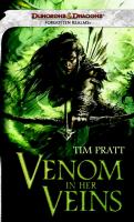Venom in Her Veins : A Forgotten Realms Novel cover