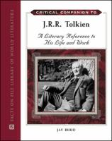 Critical Companion to J. R. R. Tolkien cover