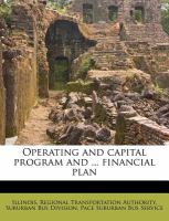 Operating and Capital Program and Financial Plan cover