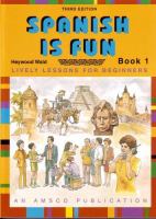 Spanish Is Fun Book 1 cover