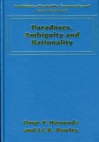 Paradoxes, Ambiguity and Rationality Onal Choice cover