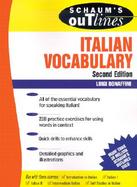 Schaum's Outline of Italian Vocabulary cover