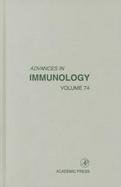 Advances in Immunology (volume74) cover