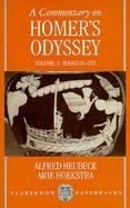 A Commentary on Homer's Odyssey Books Ix-XVI (volume2) cover
