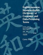 English-Japanese, Japanese-English Dictionary of Computer and Data-Processing Terms cover