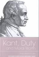 Kant, Duty and Moral Worth cover