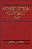 Construction Contract Law cover