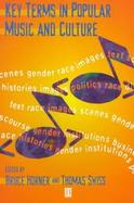 Key Terms in Popular Music and Culture cover