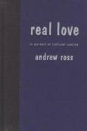 Real Love In Pursuit of Cultural Justice cover