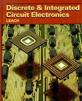 Discrete and Integrated Circuit Electronics cover