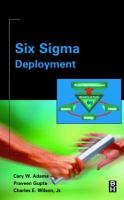 Six Sigma Deployment cover