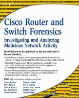 Ebk Cisco Router And Switch Forensics cover