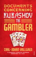 Documents Concerning Rubashov the Gambler cover