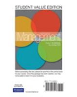 Management-Student Value Ed cover