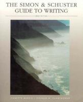 The Simon & Schuster Guide to Writing cover