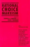 Rational Choice Marxism cover