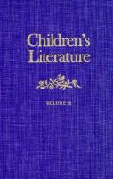 Children's Literature (volume12) cover