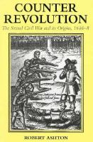 Counter-Revolution The Second Civil War and Its Origins, 1646-8 cover