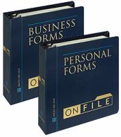 Forms on File: 1999 Edition cover