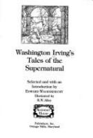 Washington Irving's Tales of the Supernatural cover