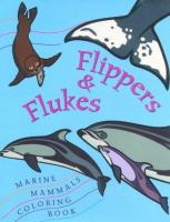 Flippers & Flukes Coloring Book cover