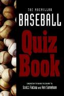 The MacMillan Baseball Quiz Book cover